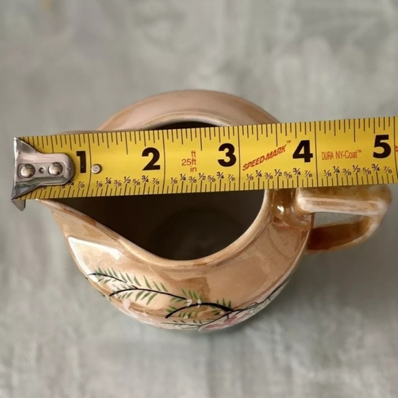 Vintage Japan Lustre Blue Bird Creamer From  1930s - Picture 8 of 10